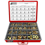 Inch Grade 8 Fine Thread Hex Bolt, Nut & Washer Assortment - 595 Piece