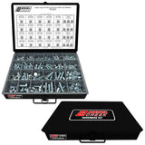 Metric Class 10.9 Coarse Thread Hex Bolt, Nut & Washer Assortment - 595 Piece